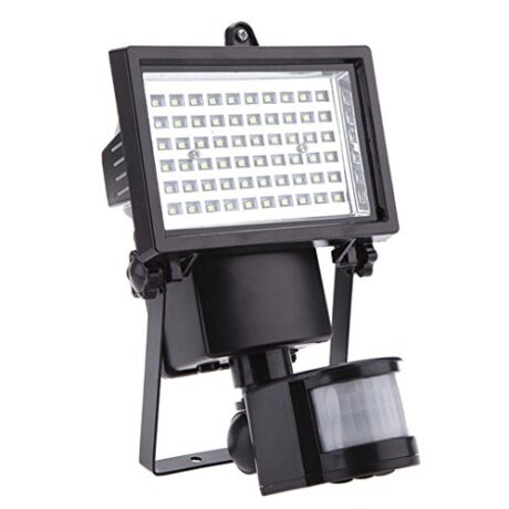 60 LED PROJECTEUR SOLAR 4W SECURITY LIGHT WITH PIR